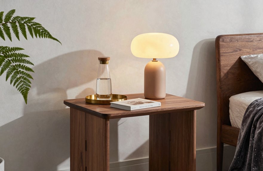 7 Ways to Style Your Side Table Like a Designer 3 lamp water lamp essentials
