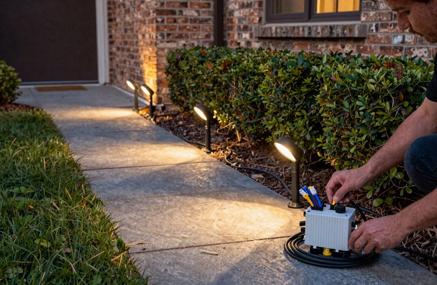 Install Outdoor Lighting in Your House in 5 Simple Steps 2 low voltage outdoor lighting simplicity