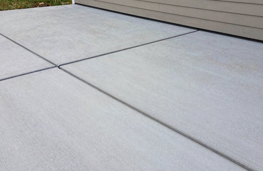 5 Steps to Extend Your Concrete Patio 6 matching edge height rebar expansion joint texture