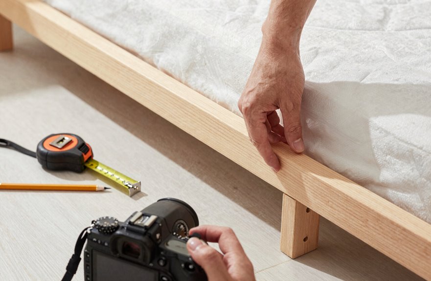 measure height for bed clearance