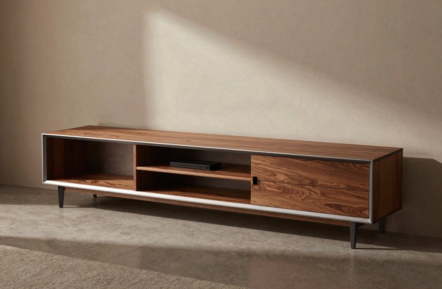 TV Stand vs TV Console: Key Differences Explained 3 measuring fit ventilation balance