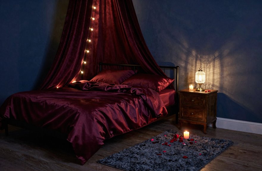 10 Bedroom Themes to Transform Your Space 5 moody intimate layered lighting sanctuary