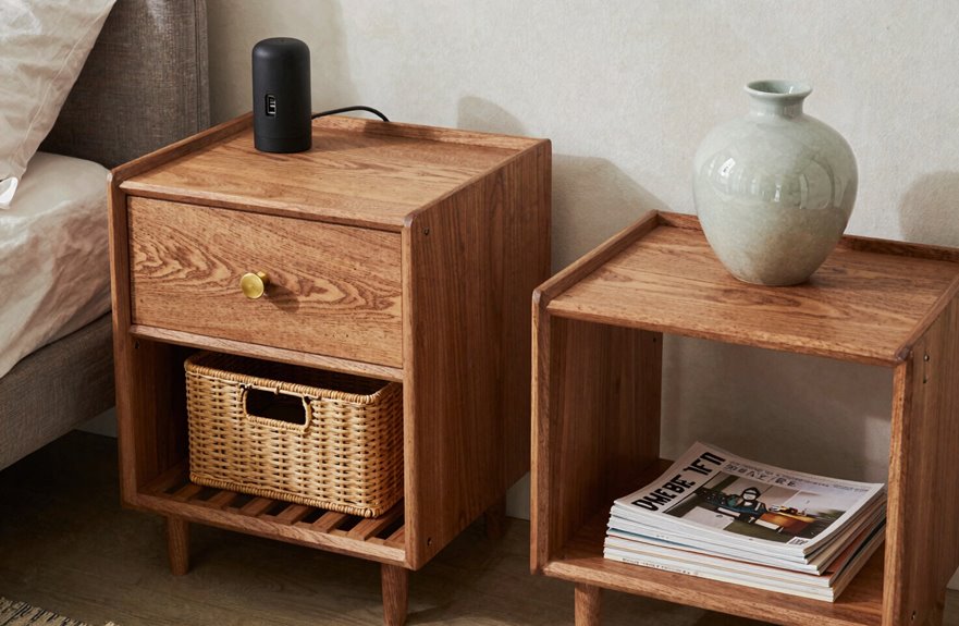 6 Key Differences Between Nightstands and End Tables 4 nightstand hides end table displays