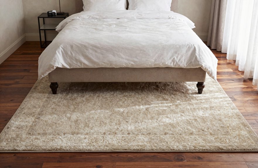10 Best Area Rugs for Under King Size Beds 3 nine by twelve rug sweet spot