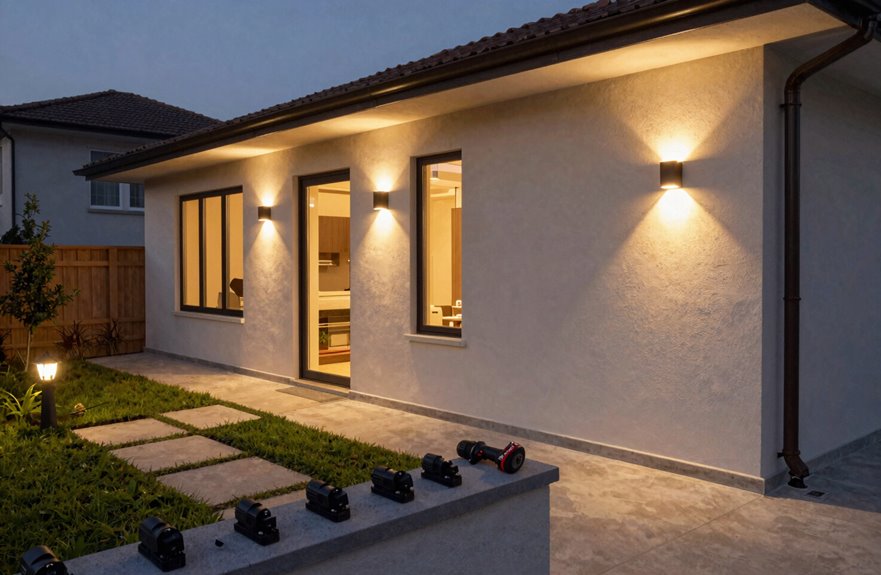 Install Outdoor Lighting in Your House in 5 Simple Steps 4 no dig thirty minute lighting install