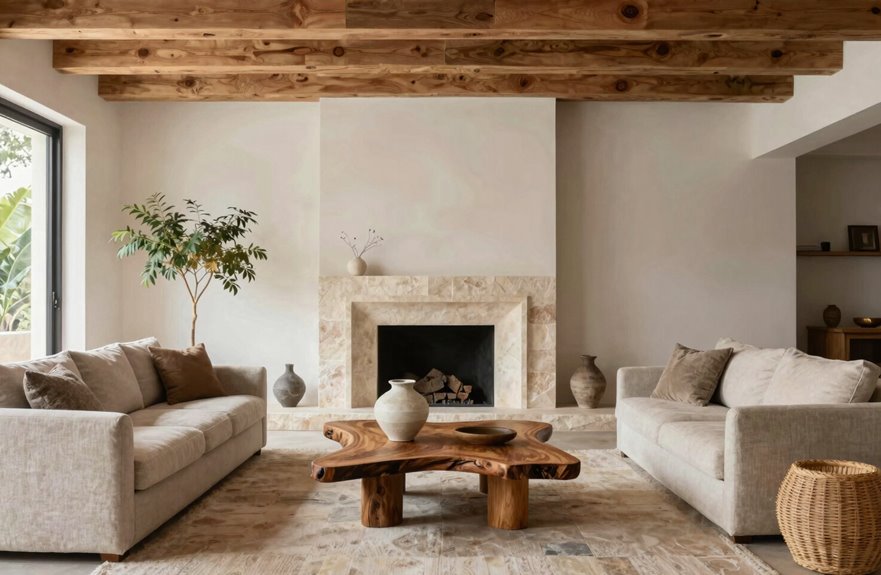 6 Home Decor Styles That Define Modern Living 5 organic textures warm neutrals tactile warmth