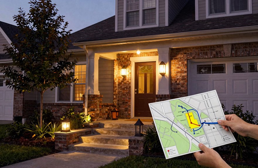 Install Outdoor Lighting in Your House in 5 Simple Steps 3 power source layout low voltage