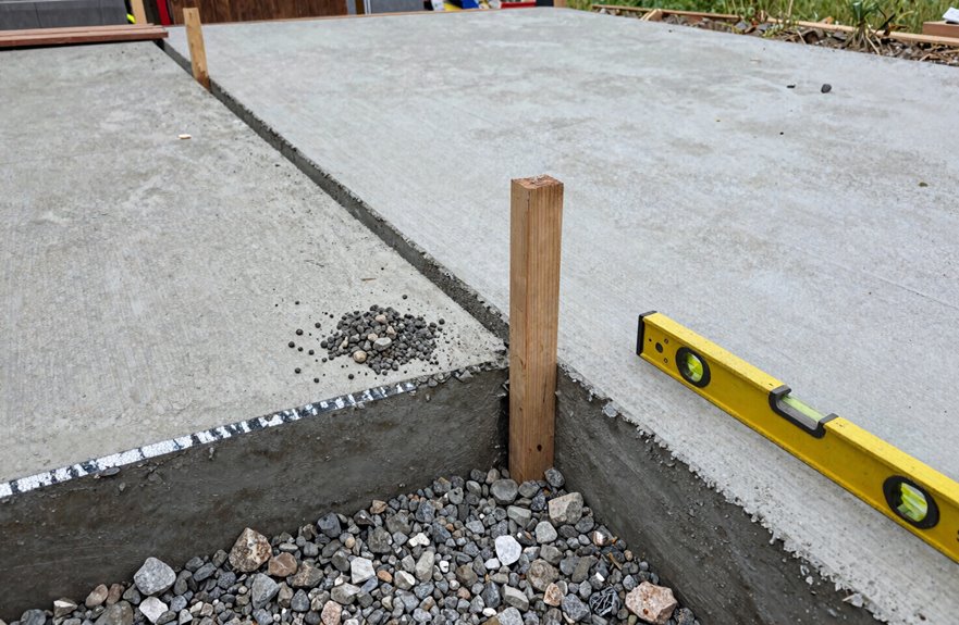 5 Steps to Extend Your Concrete Patio 3 proper excavation depth and sub base mix