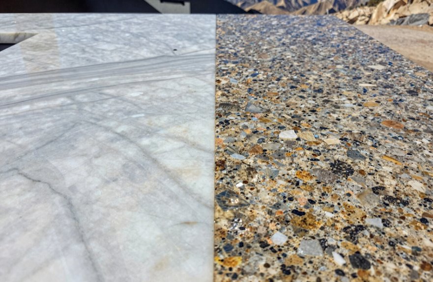 10 Key Differences Between Quartzite and Granite for Outdoor Kitchens 3 quartzite metamorphic dense veined granite igneous granular porous