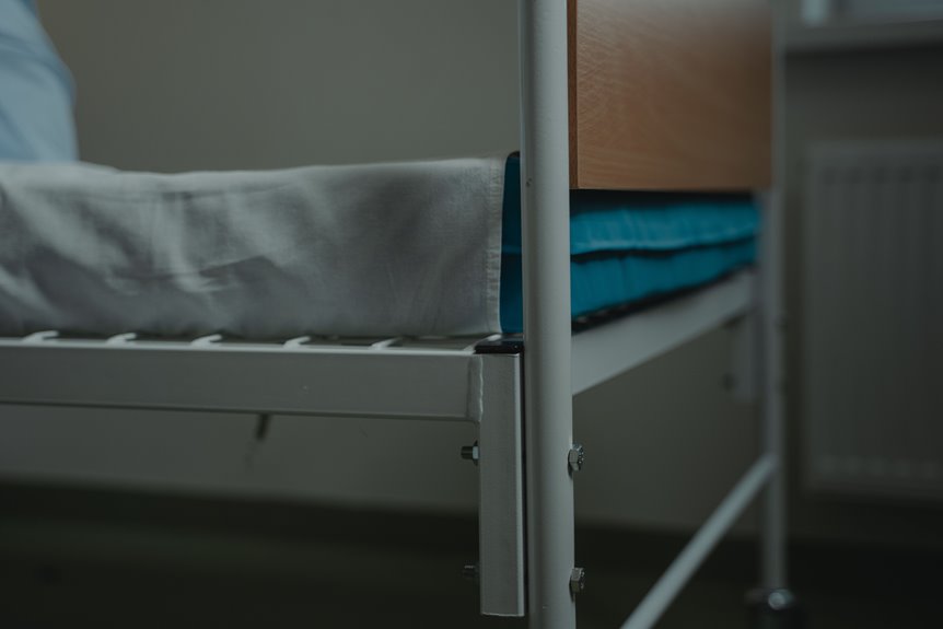 raising a bed frame steps