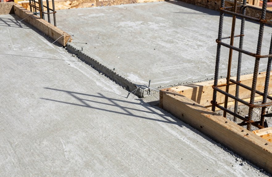 5 Steps to Extend Your Concrete Patio 4 rebar forms isolation joint