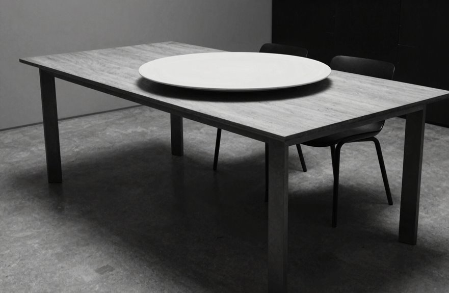 Round vs Rectangular Dining Tables: Key Differences 4 rectangular tables convey anchored spacious elegance