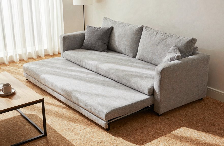 7 Best Sofa Bed Alternatives for Small Spaces 5 roll up futons save space elegantly