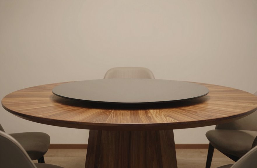 Round vs Rectangular Dining Tables: Key Differences 2 round tables invite equal sightlines linger