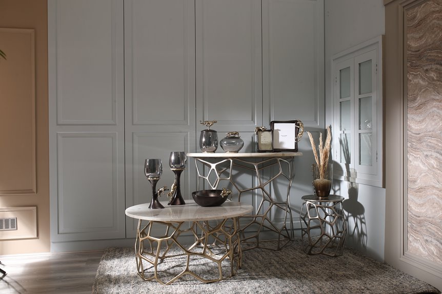 seven ways to style side tables