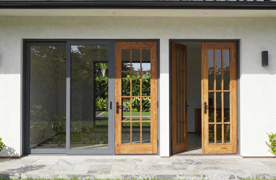 How to Choose the Right Patio Doors for Your Home 3 sliding doors save space french doors swing bifold multi slide fold stack