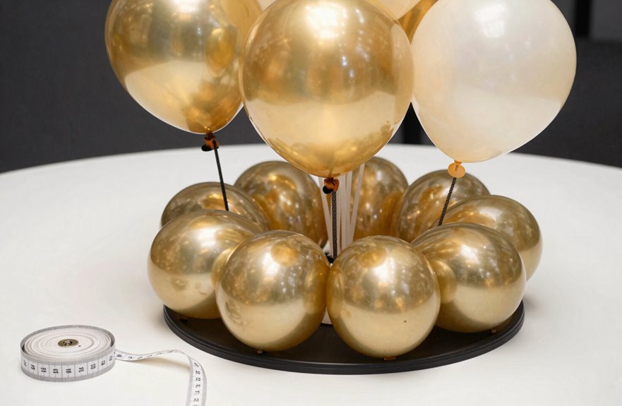 stable weighted centerpiece foundation