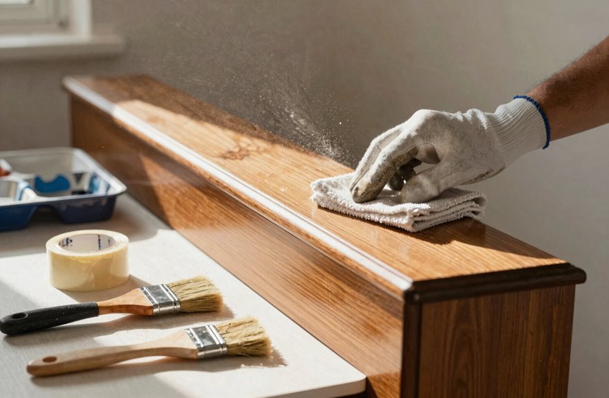 stripping hardware cleaning thoroughly