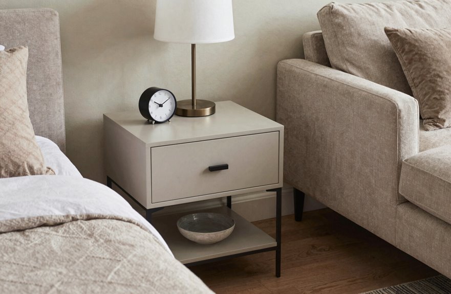 6 Key Differences Between Nightstands and End Tables 2 symmetry purpose bedroom vs living room
