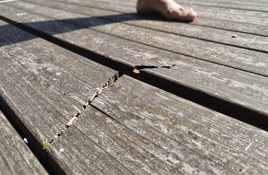 6 Major Drawbacks of Composite Decking 3 thermal expansion causes gaps hazards