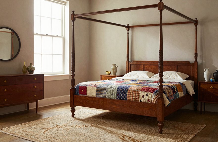 10 Bedroom Themes to Transform Your Space 3 thrifted solid wood bedroom anchor
